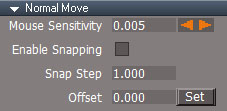 normal move panel