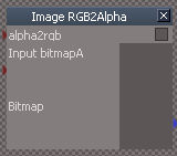 image rgb2alpha