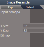 image resample node