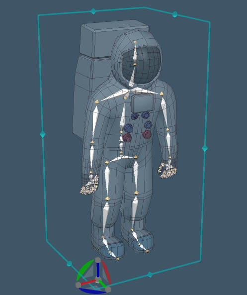 spacesuit skeleton